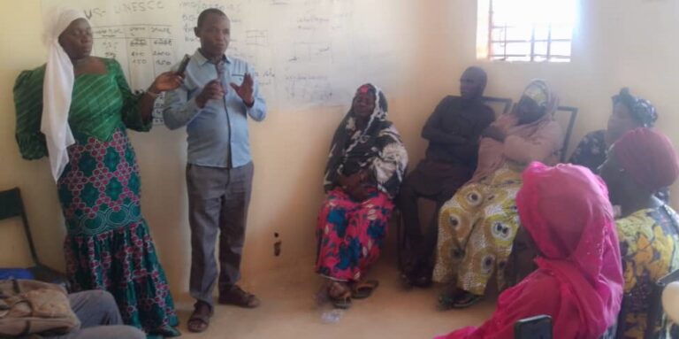 Formation sur les activité champ école paysan, agriculture durable et risque de catostropne naturelle